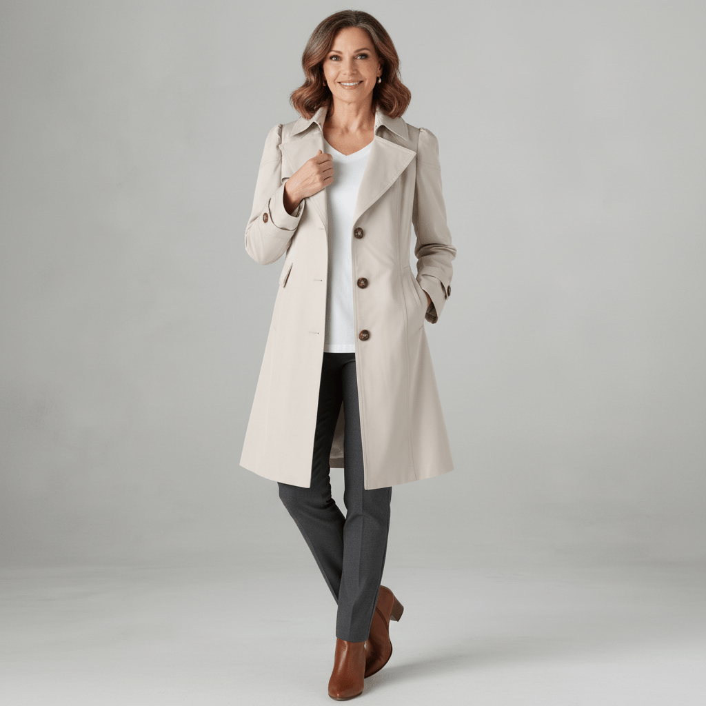 Daniela – Trench Elegante Classico